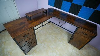 BEST L Shape Computer Desk? Unboxing & Setup of SEDETA Large 63" L-Shaped Desk | First Impression