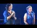 Kristen Bell and Kristen Anderson-Lopez perform at D23 Expo 2015