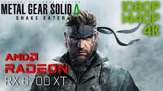 Metal Gear Solid Delta Snake Eater | RX 6700 XT | Quick Performance Test