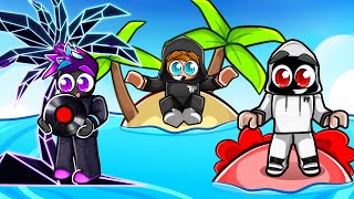We Got STRANDED on a TINY Island in Roblox...