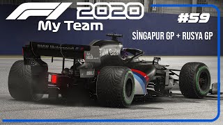 TAKIMLAR ŞAMPİYONLUĞU GELİYOR! - F1 2020 Türkçe My Team - Bölüm 59 - F1 2021 Türkçe Kariyer