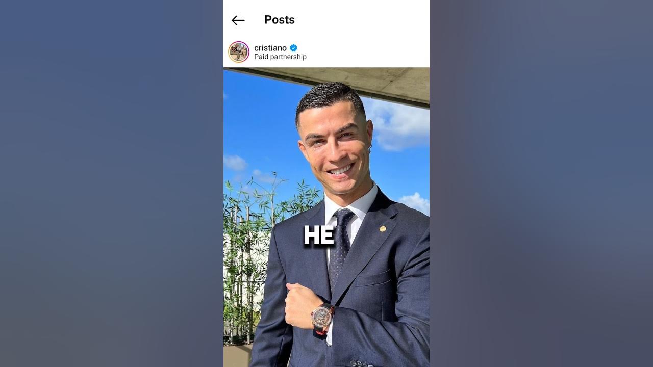 how-much-ronaldo-earn-every-second-shorts-football-sports-ronaldo