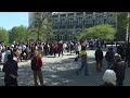 Live propalestinian protest at columbia university and cuny