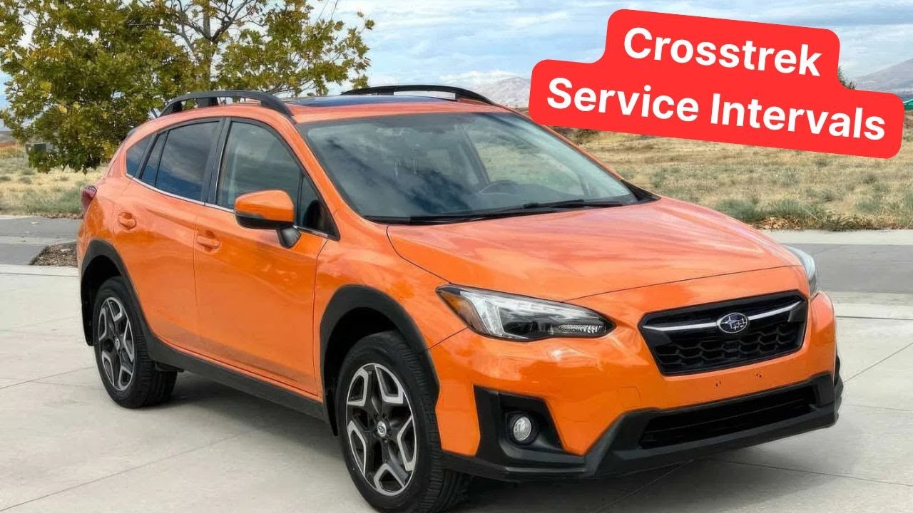 График технического обслуживания Subaru Crosstrek 2018-2023 годов