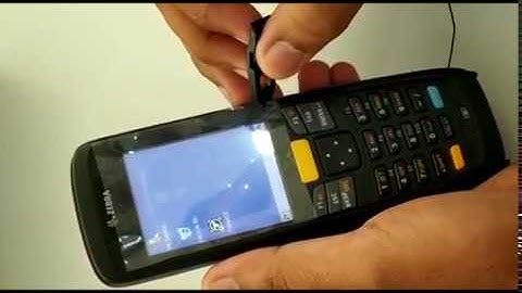 Zebra MC 2180 scanner network settings