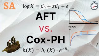 Accelerated Failure Time (AFT) vs. Cox Proportional Hazards (CoxPH)