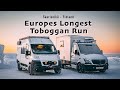 Europes largest toboggan run and our diesel heater breaks again