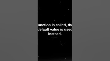 JavaScript Default Parameters | Simplifying Function Calls with ES6 Syntax #shorts