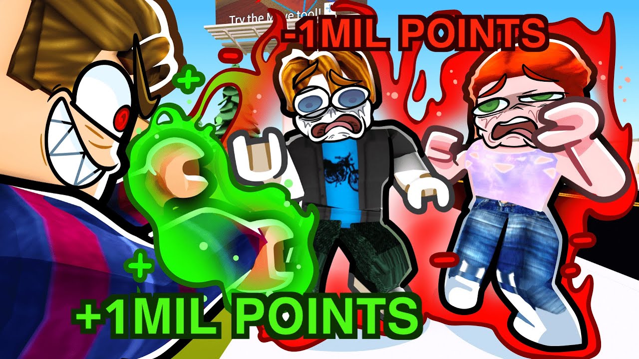 Stealing MILLIONS of Roblox player's points