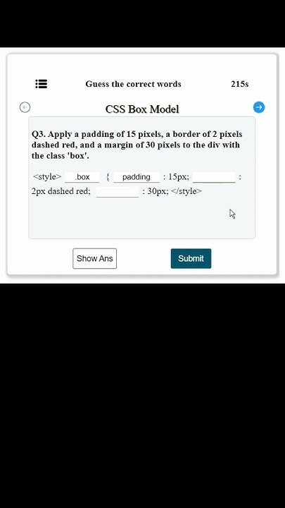 1 marks css quesiton for interview #coding #html #css #react #interview ...