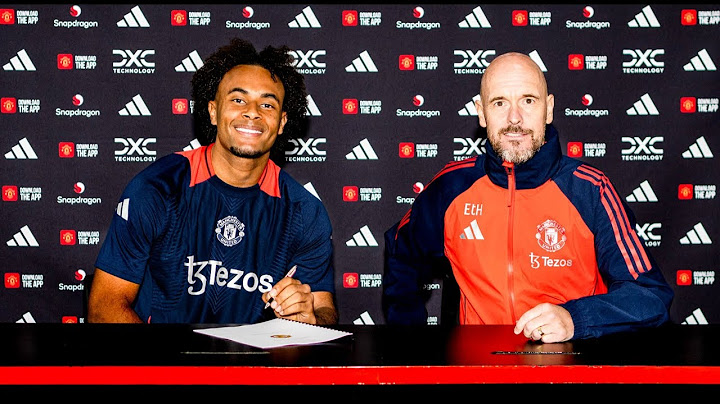 JOSHUA ZIRKZEE SIGNS FOR MAN UTD! OFFICIAL ANNOUNCEMENT