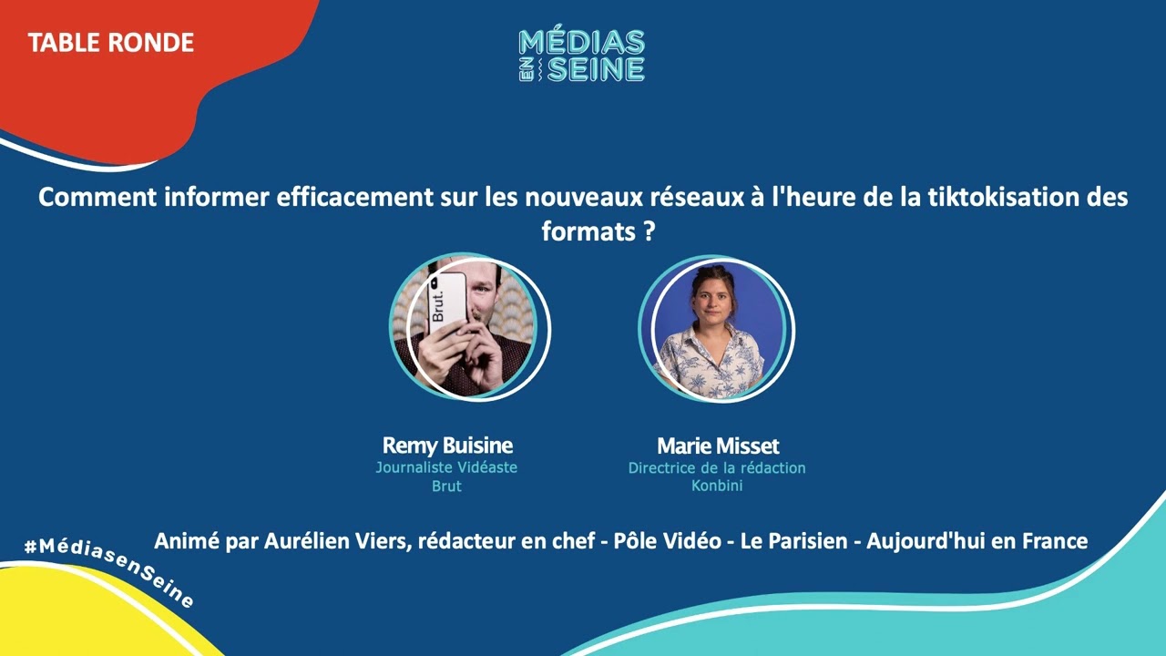 Comment informer efficacement sur les nouveaux réseaux à l'heure de la tiktokisation des formats ?
