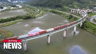 Korail Conducts Successful Test Run Of 777 Meter-Long Grand Cargo Train