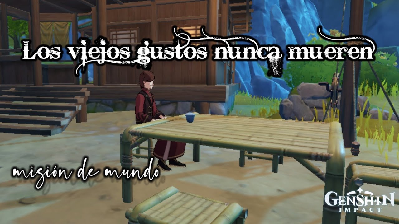 "Los viejos gustos nunca mueren" misión de mundo "Genshin Impact" - YouTube