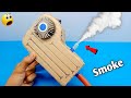 Making Mini DC Motor Smoke Machine At Home || Electric Smoke Creating with DC motor