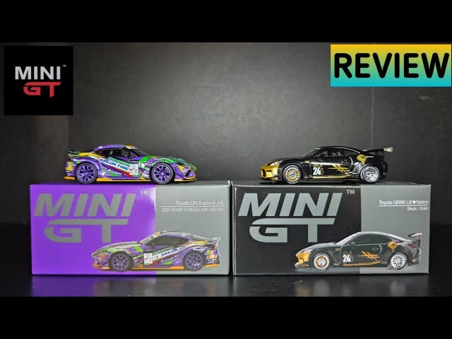 Mini GT - Toyota GR Supra Kuhl 2021 D1GP Evangelion & LBWK Toyota