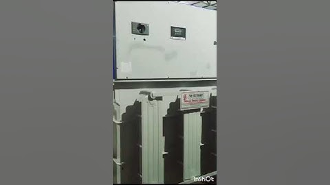 Oil cooled servo voltage stabilizer #servovoltagestabilizer  SM VOLTSMART contact 9899380209