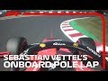 Sebastian Vettel's Onboard Pole Lap | 2019 Japanese Grand Prix | Pirelli