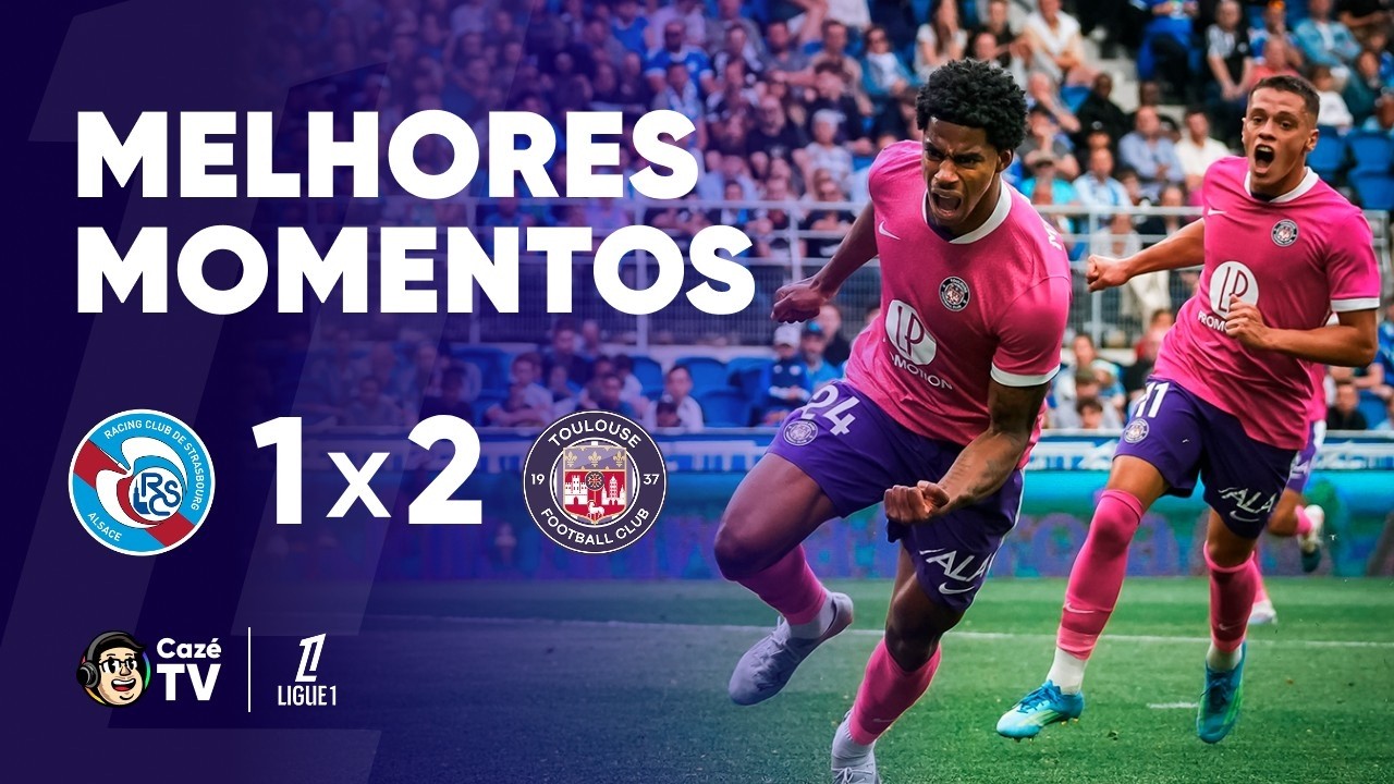 MELHORES MOMENTOS: STRASBOURG 1 X 2 TOULOUSE | LIGUE 1 2025/2026 | 32ª RODADA