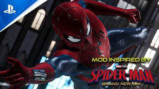 *NEW* Photoreal Spider-Man Brand New Day Concept Suit MOD By AgroFro In Marvel’s Spider-Man 2 screenshot 1