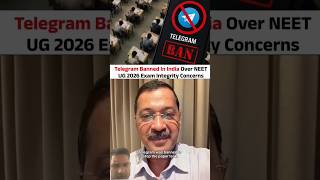 Telegram banned over NEET issue?