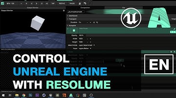 UE4 & Resolume - control Unreal Engine with OSC from Resolume