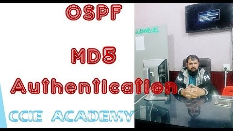 Free CCNA How to Configure Message-Digest 5 Authentication in OSPF in Urdu and Hindi