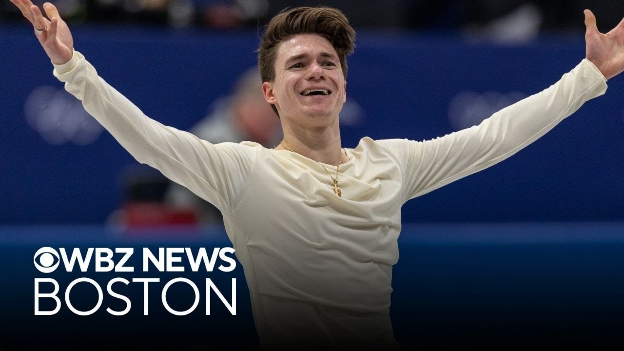 Young Massachusetts skaters inspired by Maxim Naumov's Olympic performance
