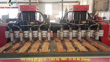 Gia Công Gỗ Giá Rẻ, Chạm, Tiện CNC Gỗ Theo Yêu Cầu Ở Sài Gòn, Đồng Nai, Bình Dương