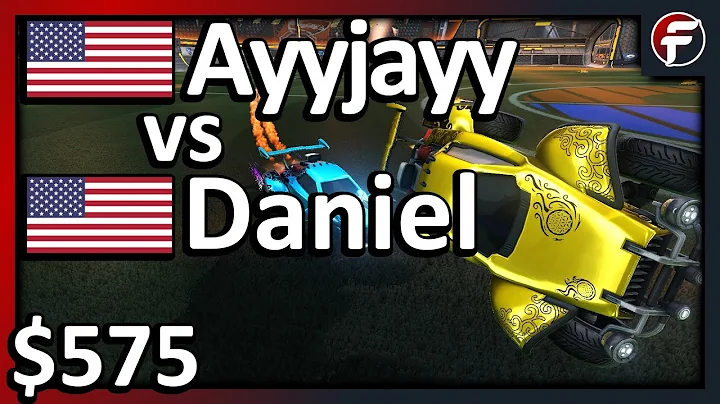 Ayyjayy (Rank 2 NA) vs Daniel (Rank 1 Global) | $575 Rocket League 1v1 Showmatch