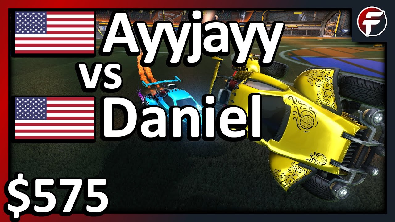 Ayyjayy (Ранг 2 NA) vs Daniel (Ранг 1 Global) | МАТЧ ЧЕМПИОНАТА $575 | Ракеты лиги 1v1 серии