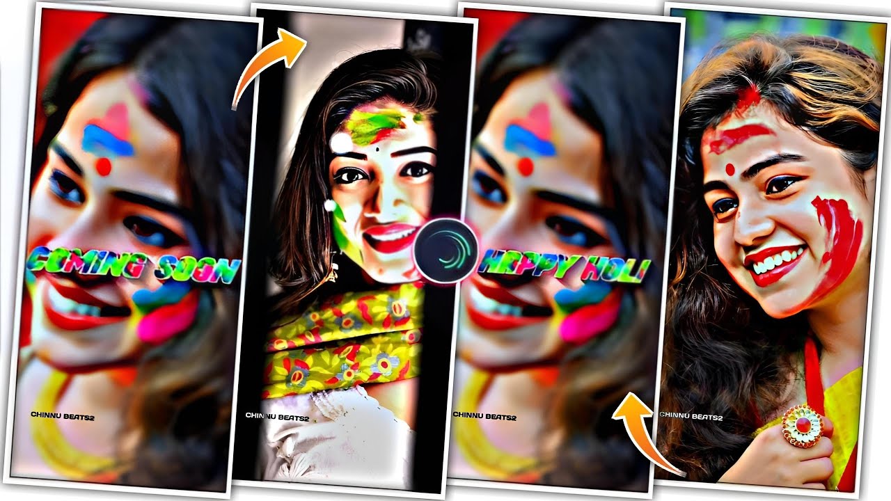 💫coming soon Holi special video editingin Alight motion shake effects video editing in kannad