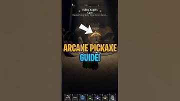 How to get the Arcane Pickaxe in The FORGE!