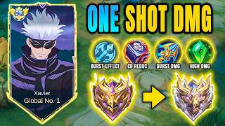 THE BEST XAVIER GUIDE TO RANK UP FAST! | XAVIER BEST BUILD AND EMBLEM 2026 | MLBB screenshot 2