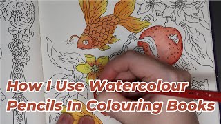 How I Use My Faber Castell Albrecht Durer Pencils In Colouring Books