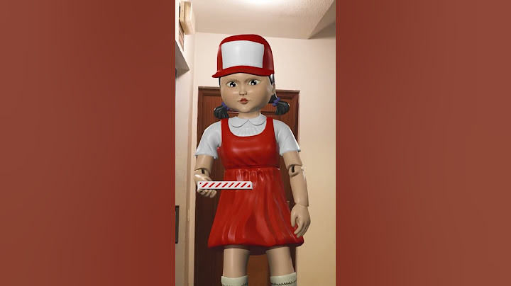 La muñeca del Juego del Calamar es el repartidor de pizza?