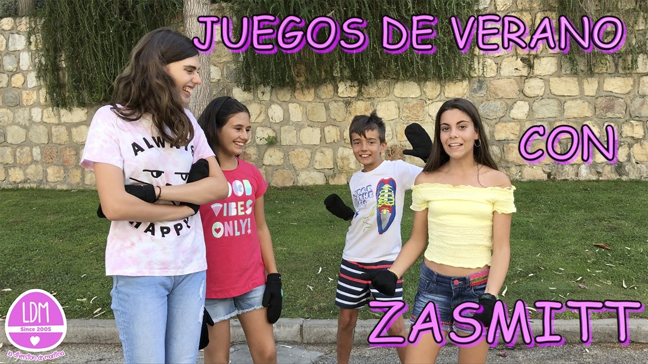 JUEGOS DE VERANO CON ZASMITT/LA DIVERSION DE MARTINA