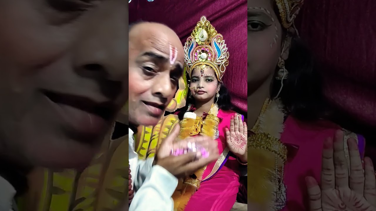 Leke Pooja ki thali song cover by Munna painter. Happy navratri to all.