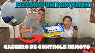 Barquinho De Controle Remoto, Será Que Funcionou ?😅🤭