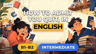 How to Admit You Quit, in English | English Shadowing Practice (B1-B2) screenshot 1