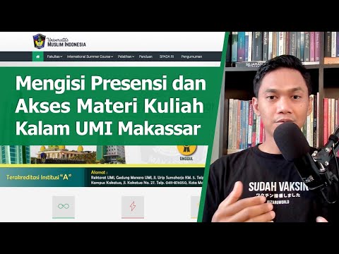 Cara Mahasiswa Mengisi Presensi dan Mengakses Materi Kuliah di Kalam UMI 2021 #3