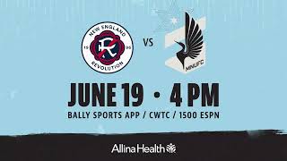 HYPE: New England Revolution vs. MNUFC | June 19, 2022