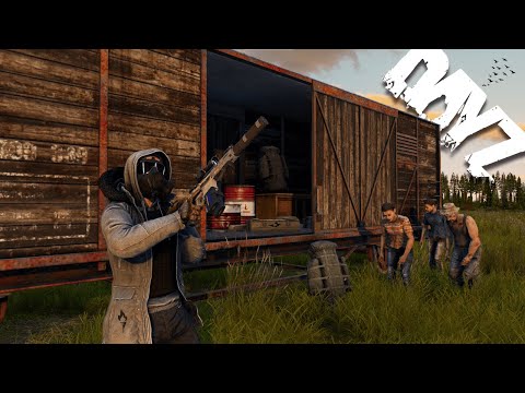I transformed a train car into a comfortable base in DayZ.
