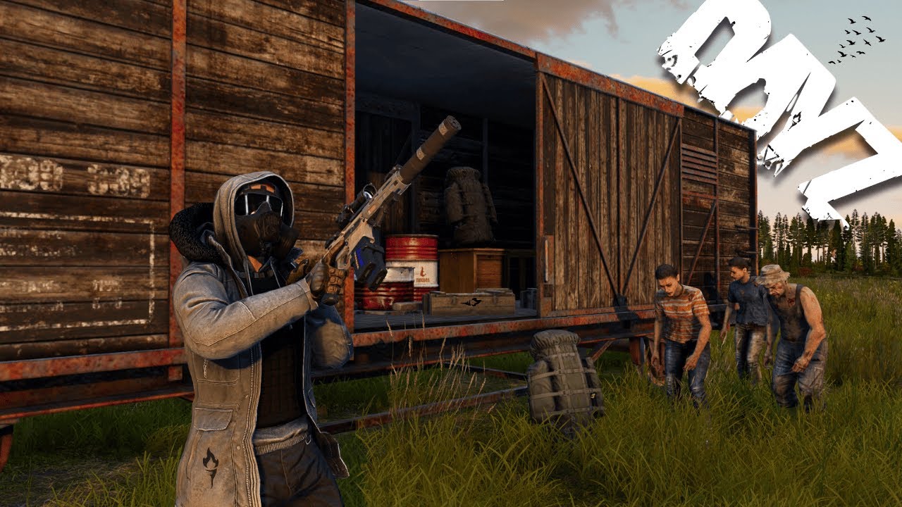 TRANSFORMEI UM VAGÃO DE TREM EM UMA BASE CONFORTÁVEL NO DAYZ