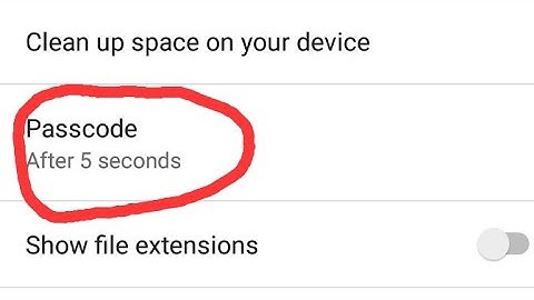 Microsoft One Drive !! How To Enable Passcode & Change Settings !! Dailywaseem