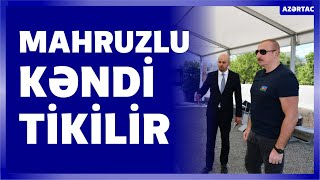 Qubadlı rayonunda təməli qoyulan növbəti kənd - Mahruzlu