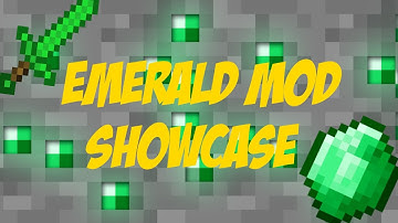 Emerald Tools Mod Showcase (Minecraft)