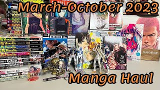 Manga Haul - What Have I Been Collecting Lately? (March-October 2023)