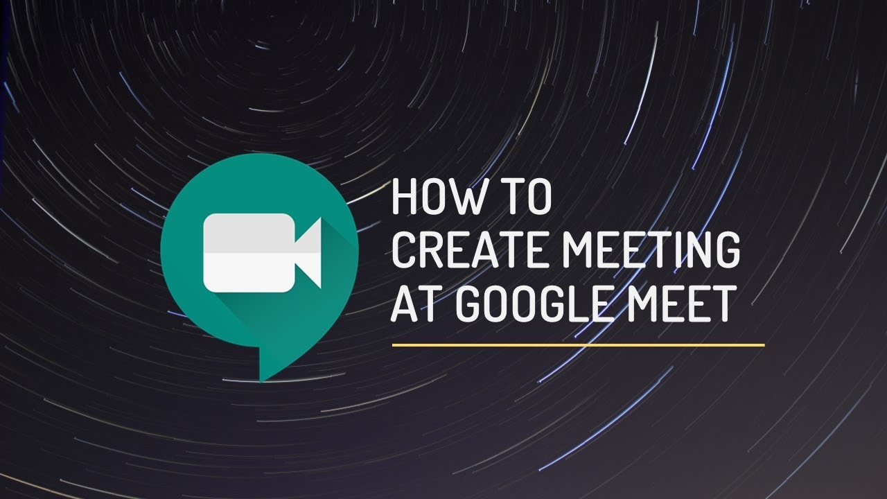 How to create Meeting at google meet YouTube