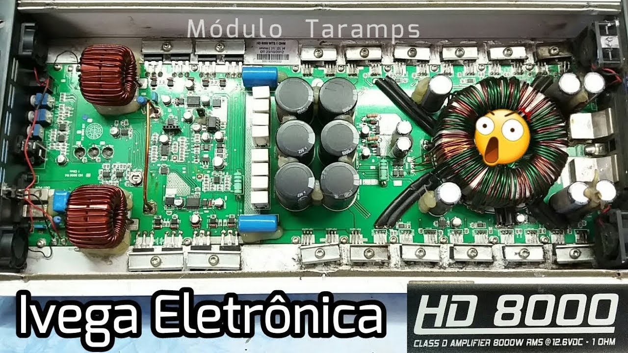 Taramps hd 8000 схема